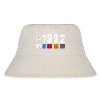 1992 Vintage Birthday Retro Anniversary "New Tibet" - Stanley/Stella Recycled Bucket Hat - natural - Front