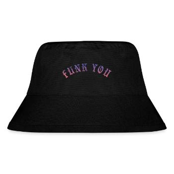 Funk you - Stanley/Stella Recycled Bucket Hat - black - Front