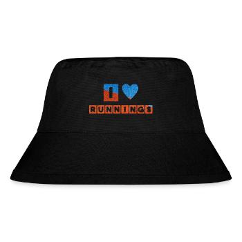 Agility Runnings - Stanley/Stella recycelter Bucket Hat - Schwarz - Vorne