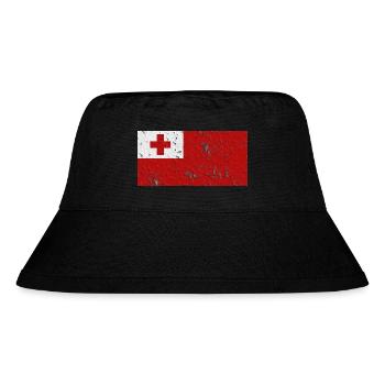 Gift for Tonga - Stanley/Stella Recycled Bucket Hat - black - Front