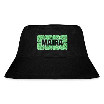 Maira as a given name - Stanley/Stella Recycled Bucket Hat - black - Front