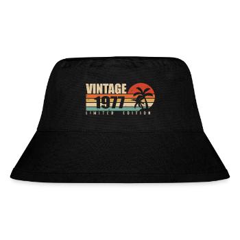 1977 Année d’anniversaire millésime original 1977 - Bob recyclé Stanley/Stella - noir - Devant