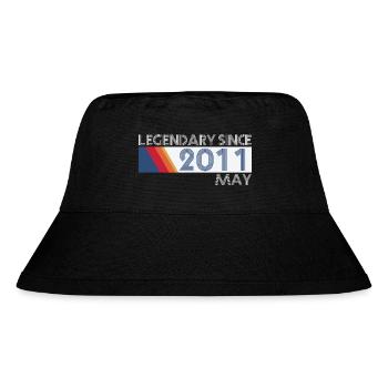Retro SiFi Legendary since May 2011 - Birthday - Stanley/Stella Recycled Bucket Hat - black - Front