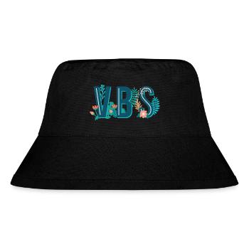 VBS Crew Summer Camp Bible Study Vacation Bible - Stanley/Stella Recycled Bucket Hat - black - Front