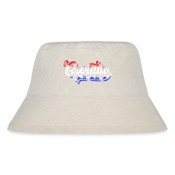 Kroatien hrvatska Kroatien hr Zagreb split Dubrovnik - Stanley/Stella recycelter Bucket Hat - Naturweiß - Vorne