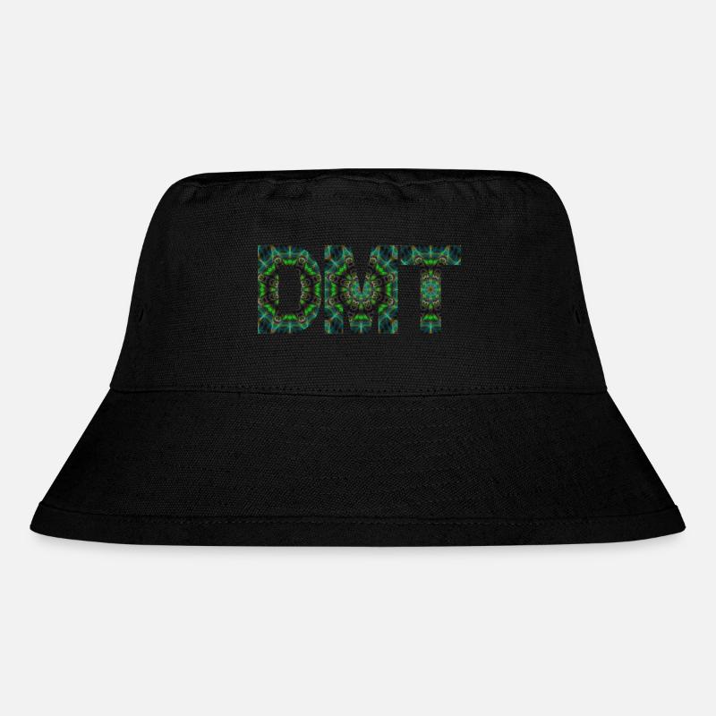 DMT Psychedelic Trip Ayahuasca - Stanley/Stella Recycled Bucket Hat - black