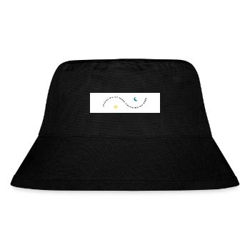 Mond & Sonne - Stanley/Stella recycelter Bucket Hat - Schwarz - Vorne
