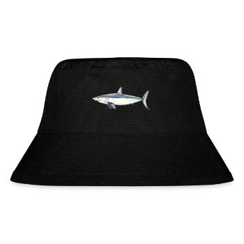 Shark Mako Marrajo - mako shark - requin - Stanley/Stella Recycled Bucket Hat - black - Front