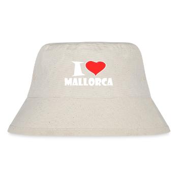 Mallorca - Stanley/Stella recycelter Bucket Hat - Naturweiß - Vorne
