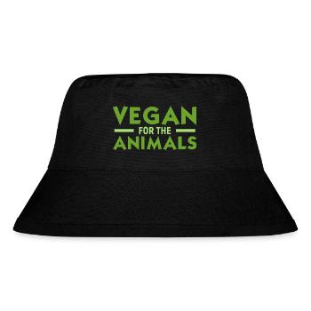 Végétalien pour les animaux - Bob recyclé Stanley/Stella - noir - Devant