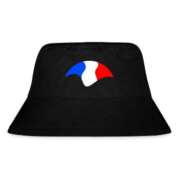 Drapeau Français - Bob recyclé Stanley/Stella - noir - Devant
