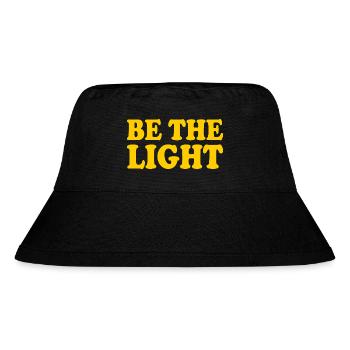 Be the light - Stanley/Stella Recycled Bucket Hat - black - Front
