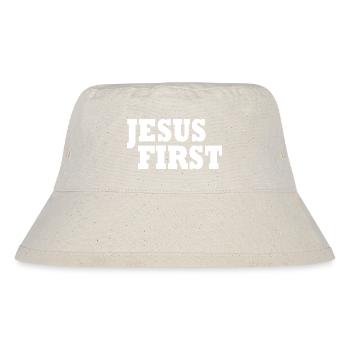 Jesus first - Bob recyclé Stanley/Stella - blanc naturel - Devant