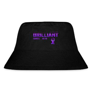 Brilliant since 1978 - Stanley/Stella Recycled Bucket Hat - black - Front
