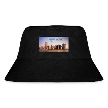 New York 1998 - Stanley/Stella recycelter Bucket Hat - Schwarz - Vorne