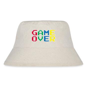 Vintage-Videospiel - Stanley/Stella recycelter Bucket Hat - Naturweiß - Vorne