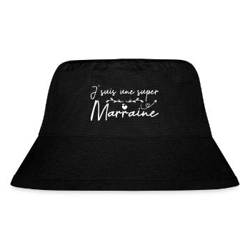 Je Suis Une Super Marraine - Bob recyclé Stanley/Stella - noir - Devant