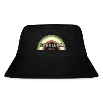 Mediterranean Sea, Sardinia, Sardinia, Sardegna, Italy - Stanley/Stella Recycled Bucket Hat - black - Front