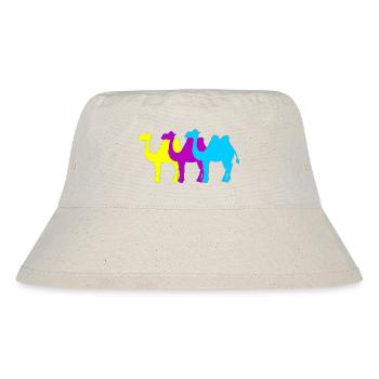 Camels - Stanley/Stella Recycled Bucket Hat - natural - Front