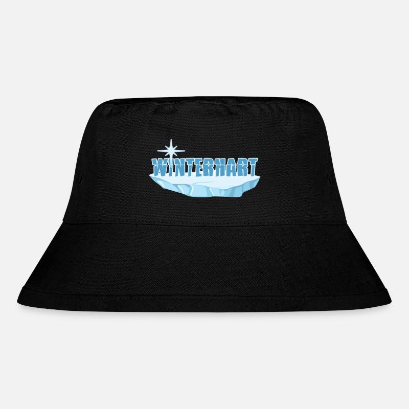 Ice bathing, hardy, winter baths, winter swimming - Stanley/Stella Recycled Bucket Hat - black