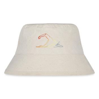Schwimmen Retro Stil - Stanley/Stella recycelter Bucket Hat - Naturweiß - Vorne