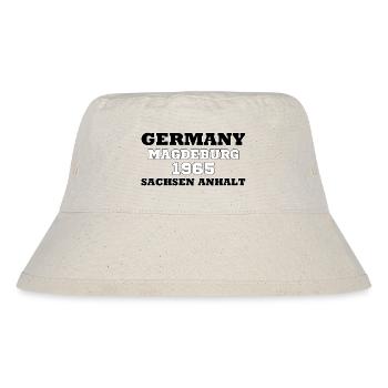 GERMANY SACHSEN ANHALT MAGDEBURG 1965 - Stanley/Stella recycelter Bucket Hat - Naturweiß - Vorne