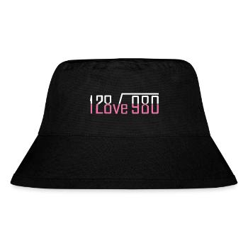 Formel der Liebe - Formula of Love - Stanley/Stella recycelter Bucket Hat - Schwarz - Vorne