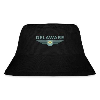 Delaware Fan T-Shirt – Küste & Charme - Stanley/Stella recycelter Bucket Hat - Schwarz - Vorne