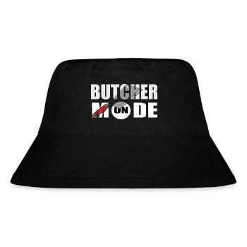 Fleischer Metzger Schlachter - Stanley/Stella recycelter Bucket Hat - Schwarz - Vorne