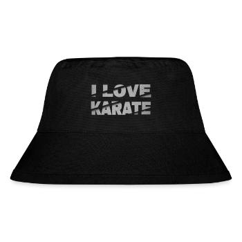 Karaté, Karatéka, arts martiaux, Combats, Sports - Bob recyclé Stanley/Stella - noir - Devant