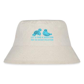 Marine Conservation - Stanley/Stella Recycled Bucket Hat - natural - Front