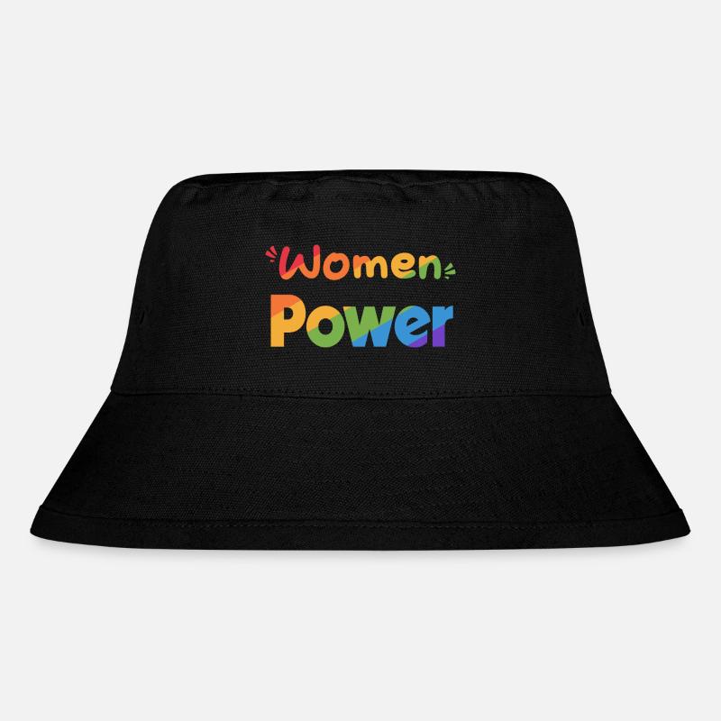 Women POWER EN mc - Bob recyclé Stanley/Stella - noir