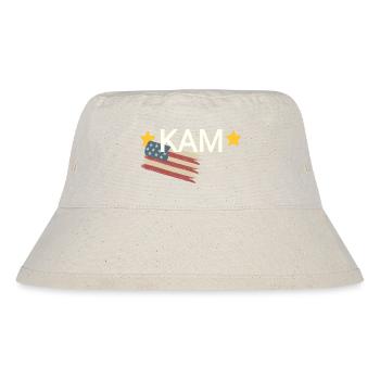Kam pet name Kamala - Stanley/Stella Recycled Bucket Hat - natural - Front