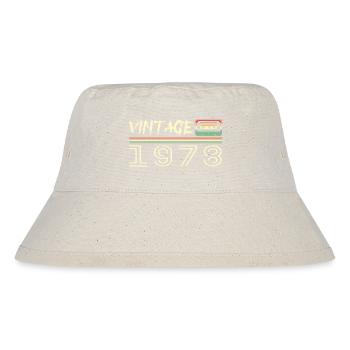 1978 Original 1978 Retro 1978 Geburtstagsgeschenk - Stanley/Stella recycelter Bucket Hat - Naturweiß - Vorne