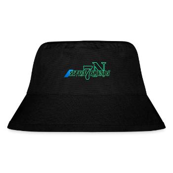 7N Sounds - Stanley/Stella recycelter Bucket Hat - Schwarz - Vorne