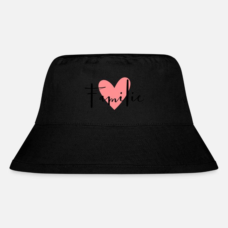 Famille coeur amour devise amitié - Bob recyclé Stanley/Stella - noir