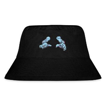 Zombie Arme - Stanley/Stella recycelter Bucket Hat - Schwarz - Vorne