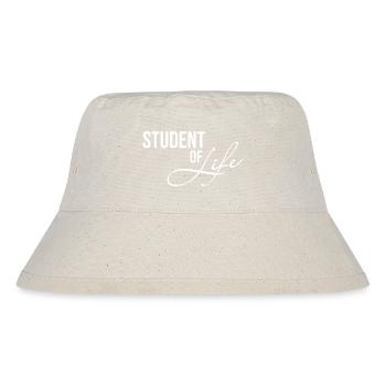 Student - Stanley/Stella recycelter Bucket Hat - Naturweiß - Vorne