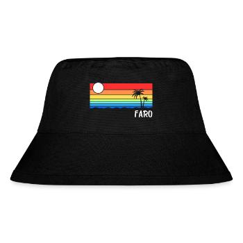 Faro Algarve Portugal Holiday Idea - Stanley/Stella Recycled Bucket Hat - black - Front