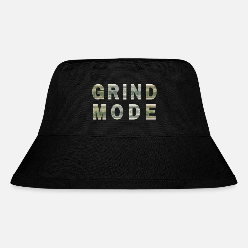Grind Mode Dollar Bill Texture Motivation - Bob recyclé Stanley/Stella - noir