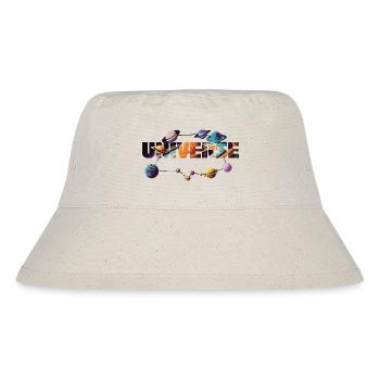 Universe - Stanley/Stella Recycled Bucket Hat - natural - Front