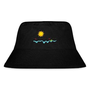MUSCHi DIVERS 2012 Island in the Sun (front) - Stanley/Stella recycelter Bucket Hat - Schwarz - Vorne