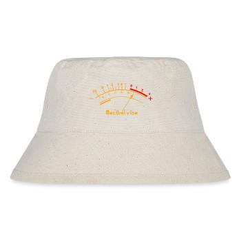 Decibelvibe - Derivate - VU Meter Color - Stanley/Stella recycelter Bucket Hat - Naturweiß - Vorne