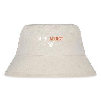 Surf-Süchtiger - Stanley/Stella recycelter Bucket Hat - Naturweiß - Vorne