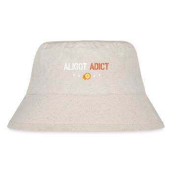 Aligot süchtig - Stanley/Stella recycelter Bucket Hat - Naturweiß - Vorne