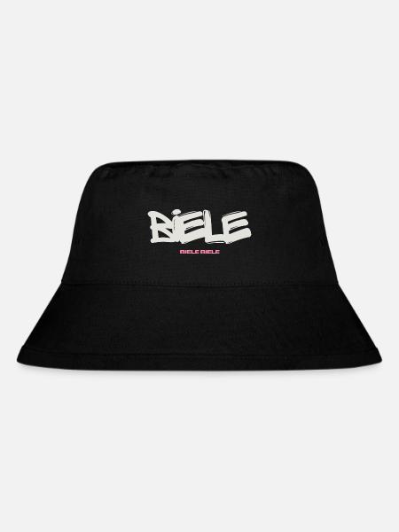 BIELE BIELE BIELE - Stanley/Stella recycelter Bucket Hat - Schwarz