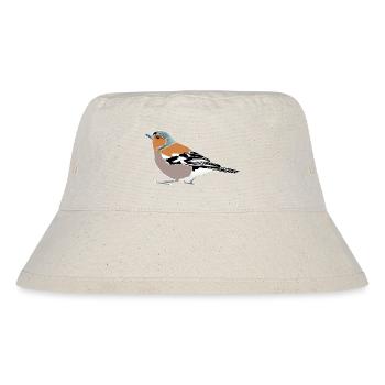 Illustration du pinson – Oiseaux indigènes - Bob recyclé Stanley/Stella - blanc naturel - Devant