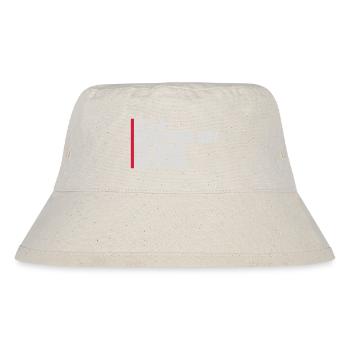 leave me alone day - Stanley/Stella recycelter Bucket Hat - Naturweiß - Vorne