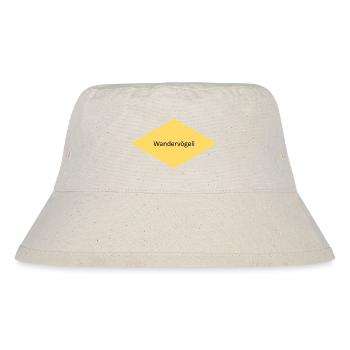 Wandervögeli - Stanley/Stella recycelter Bucket Hat - Naturweiß - Vorne