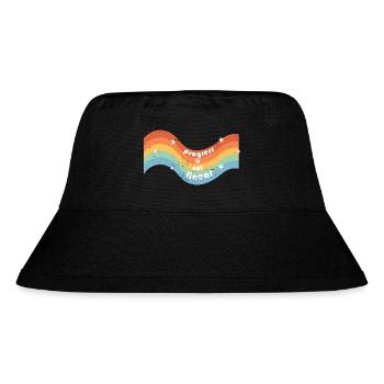 Progress Is Not Linear ABA Therapist Behavioral - Stanley/Stella recycelter Bucket Hat - Schwarz - Vorne